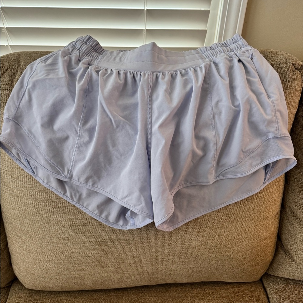 Women's Light Purple Shorts